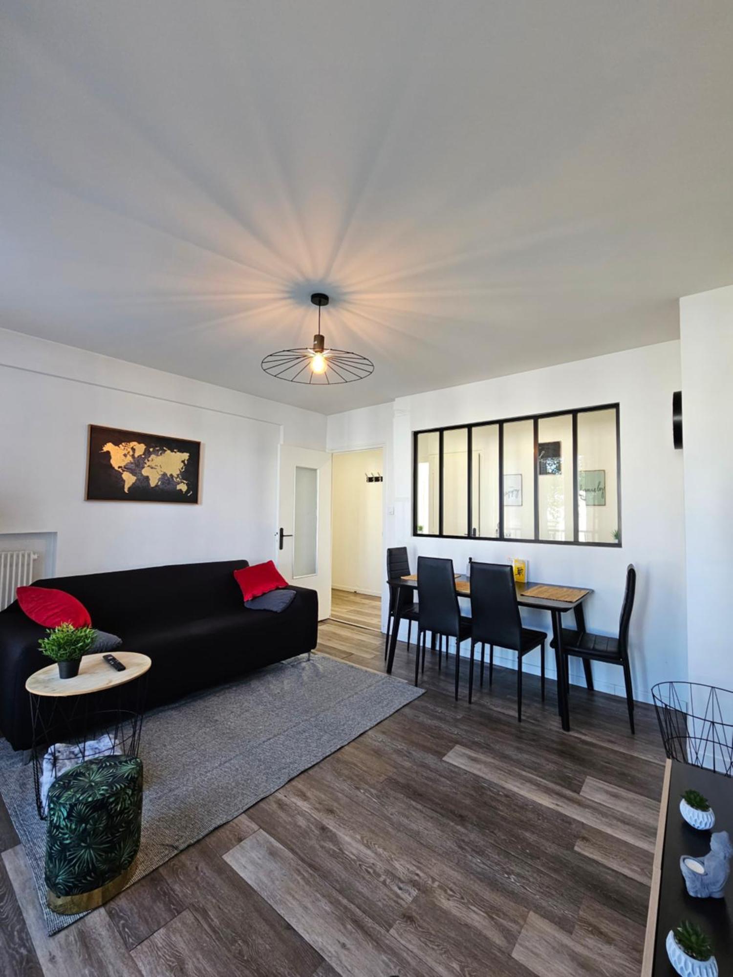 Charmant & Spacieux 3 Chambres - Mm Apartment - Lyon Grand Parilly Venissieux Ngoại thất bức ảnh